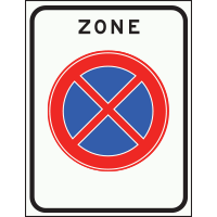 Zone verbod stil te staan