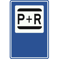 Parkeergelegenheid alleen bestemd voor overstappers op het openbaar vervoer (Park & Ride)