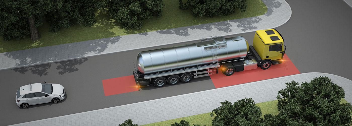 dodehoek vrachtwagen