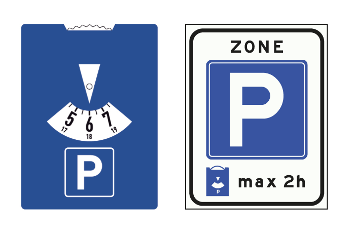 parkeerschijfzone parkeerschijfzone
