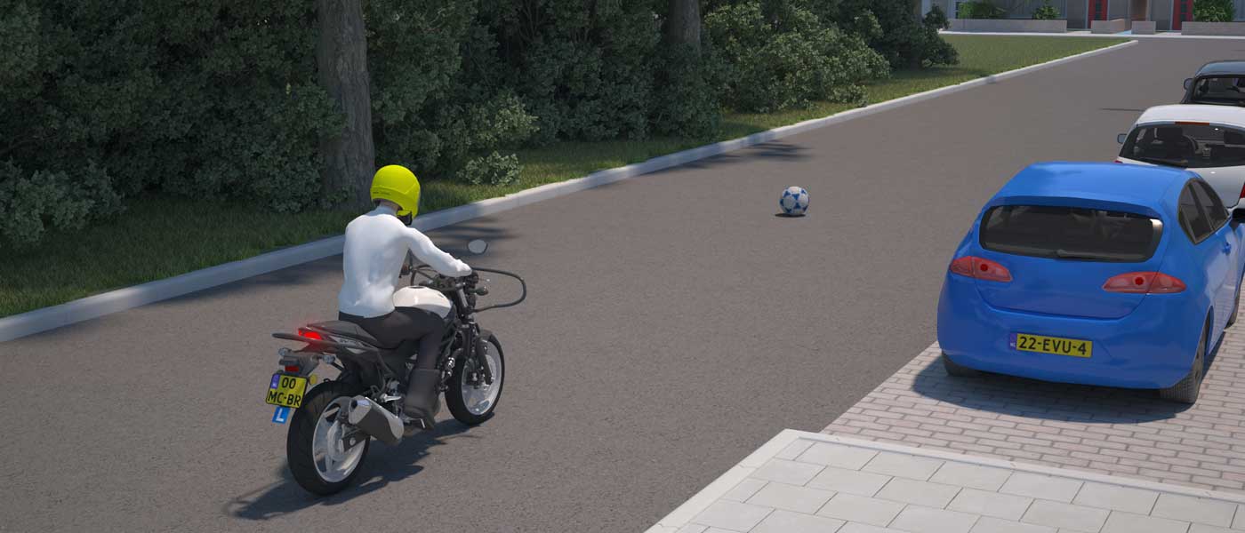 bal op straat