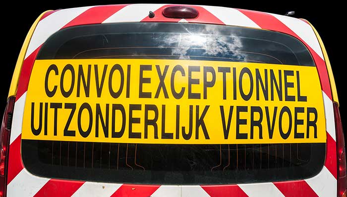 uitzonderlijk vervoer