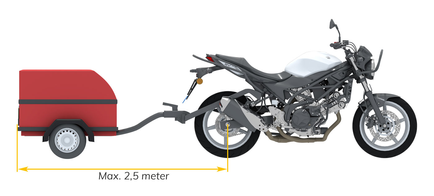 motor aanhangwagen