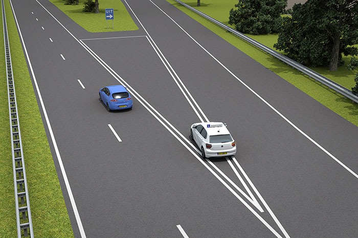 auto op puntstuk auto op puntstuk