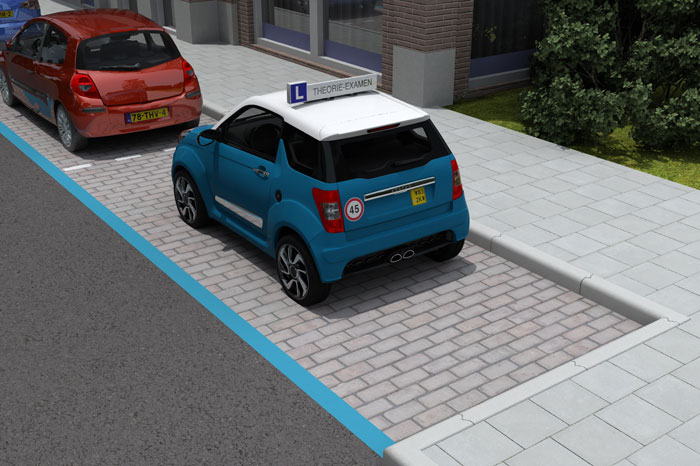 brommobiel blauwe streep brommobiel blauwe streep