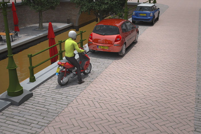 wegrijden bromfiets