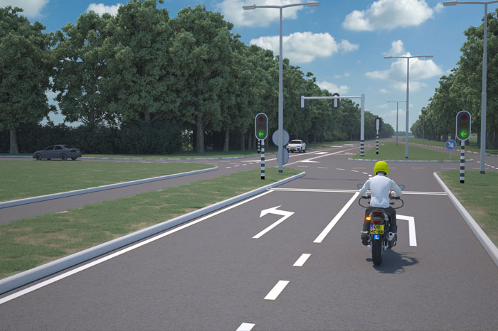 linksaf rijstroken