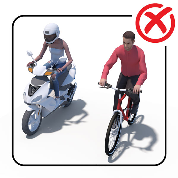 fietser snorfietser 1