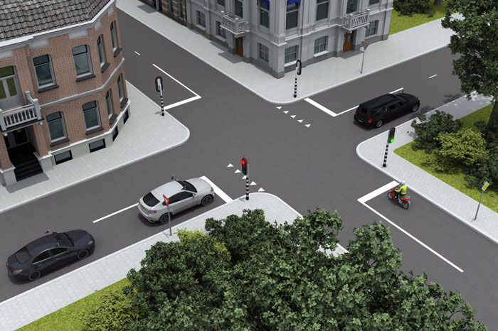 uitvaartstoet verkeerslicht 1