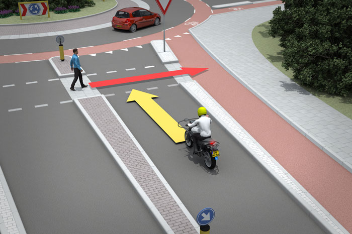 rotonde oprijden