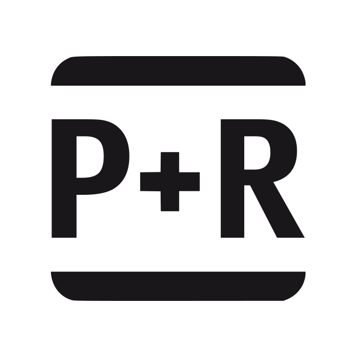 symbool p en r