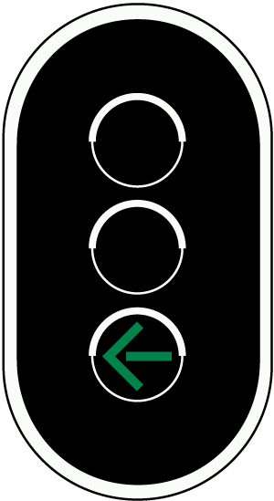 verkeerslicht 3 groen links