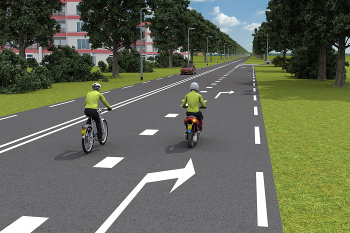 inhalen blokmarkering 1