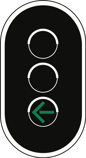verkeerslicht 3 groen links