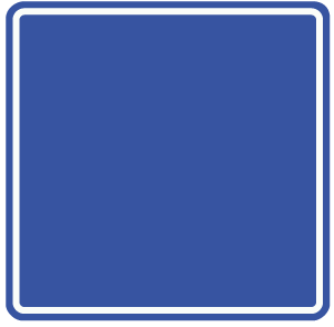 blauw vierkant