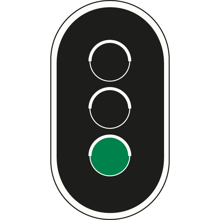 verkeerslicht 3 groen