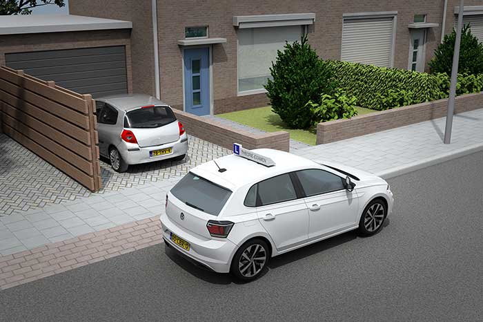 Stilstaan en parkeren - Parkeren en plaatsen - iTheorie